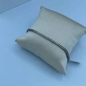 Sterling Tennis bracelet CZ